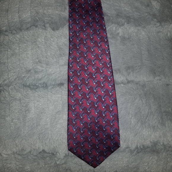 1970's Hermes Tie Old Stock Novelty Horses - Picture 5 of 8